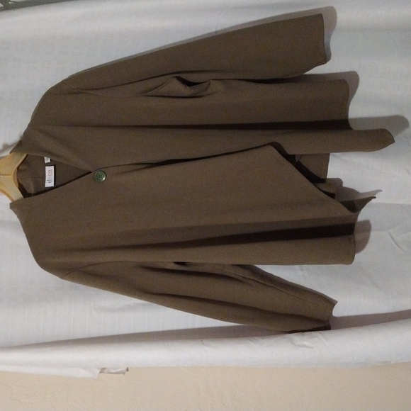 Denim 24 7 long sleeve comfy flowing waterfall style coat XL - Picture 1 of 5